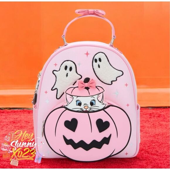 Disney The Aristocats Marie Halloween Pink Mini Backpack main image 6